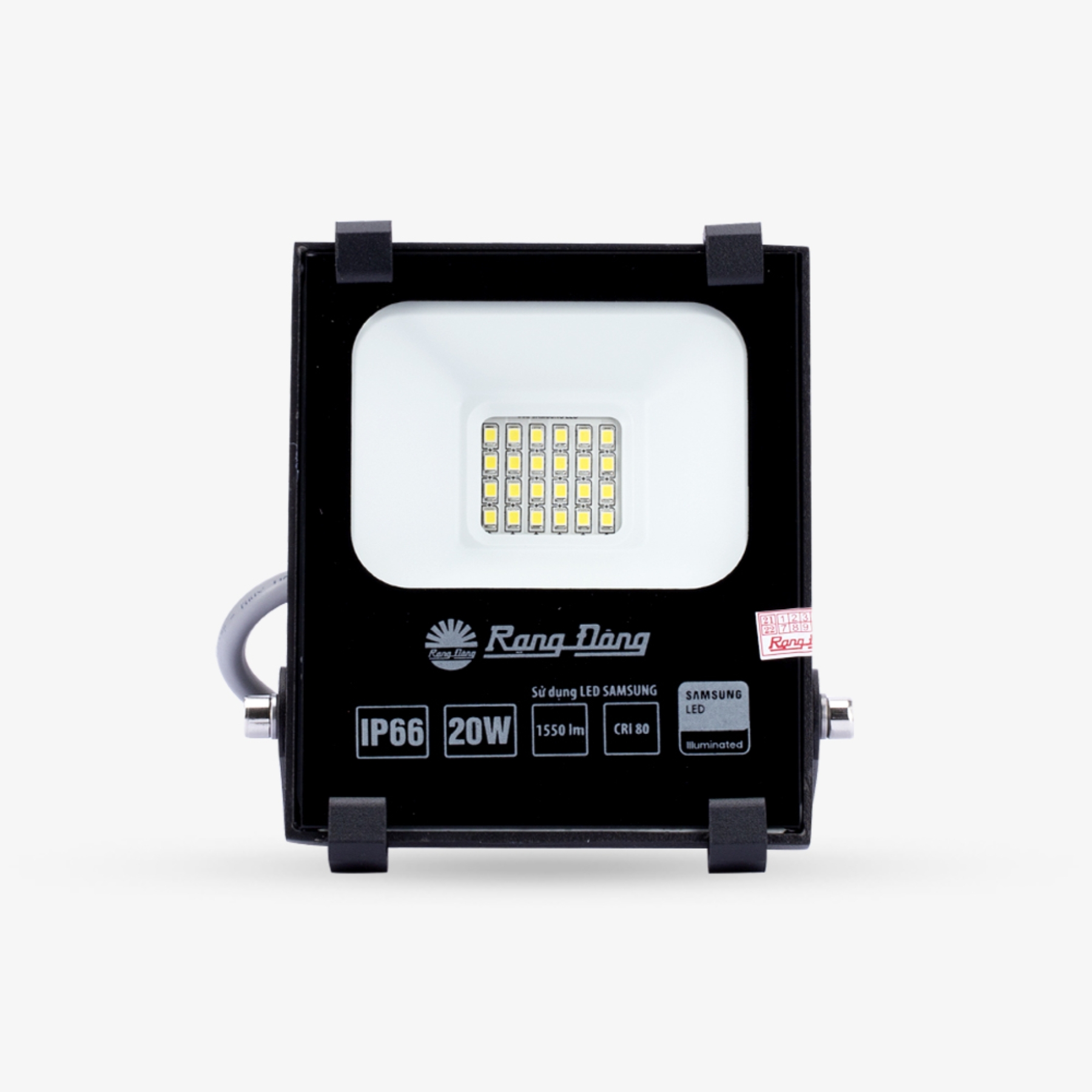 Đèn LED Chiếu pha 20W ánh sáng trắng CP06 20W 6500K Rạng Đông