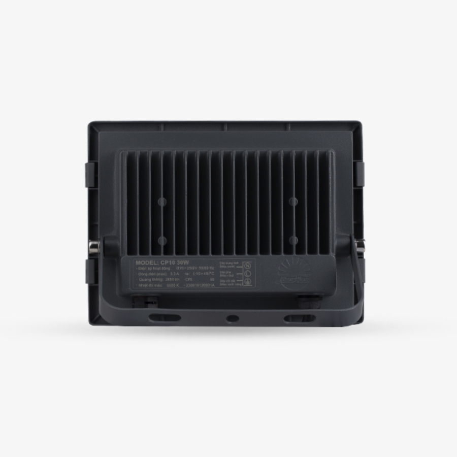 Đèn LED Chiếu pha 30W ánh sáng vàng CP10 30W 3000K Rạng Đông