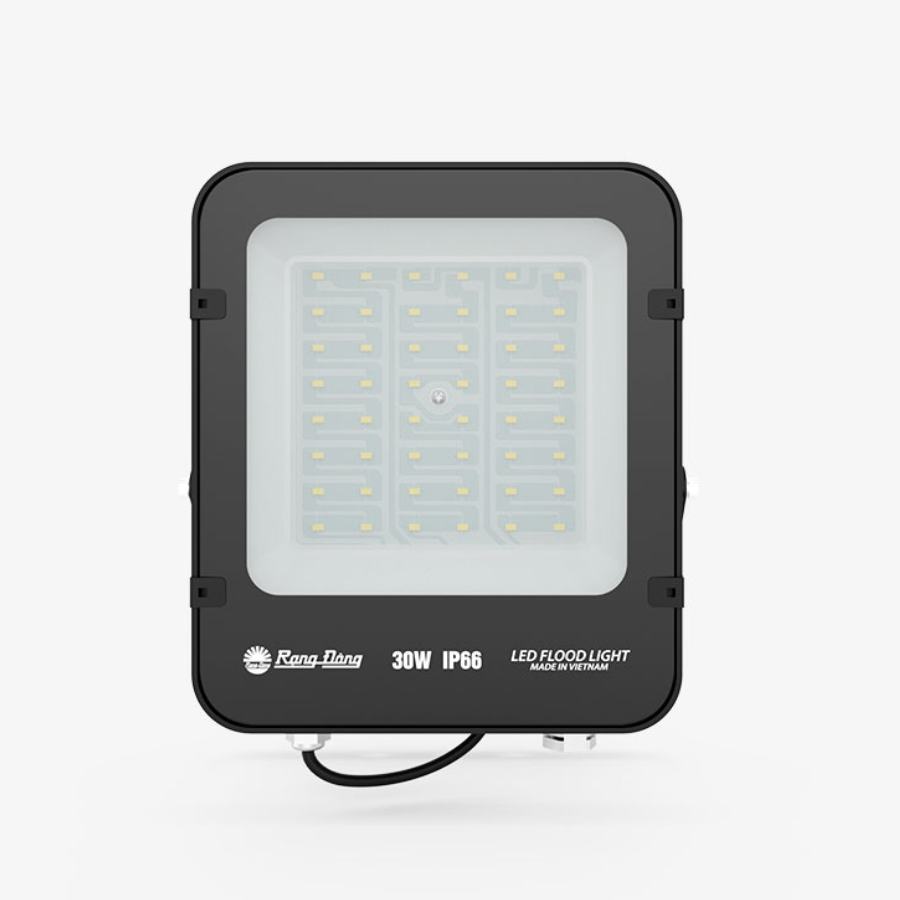 Đèn LED Chiếu pha 30W ánh sáng vàng CP12 30W 3000K Rạng Đông