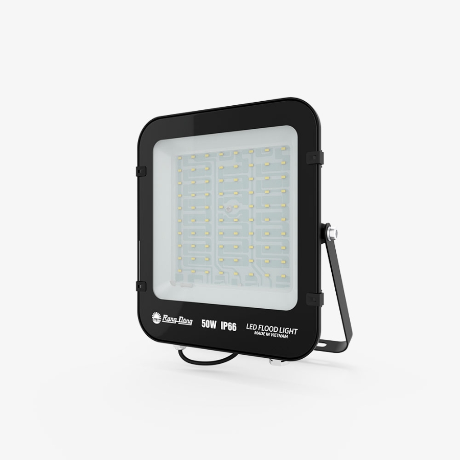 Đèn LED Chiếu pha 50W ánh sáng vàng CP12 50W 3000K Rạng Đông