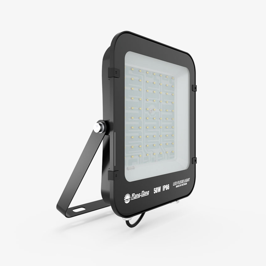 Đèn LED Chiếu pha 50W ánh sáng vàng CP12 50W 3000K Rạng Đông