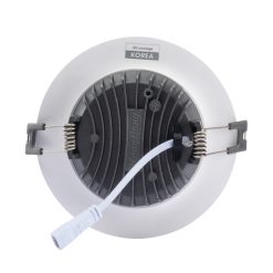 Đèn LED Downlight âm trần 10W lỗ khoét 90mm ánh sáng vàng AT04 90/10W 3000K Rạng Đông