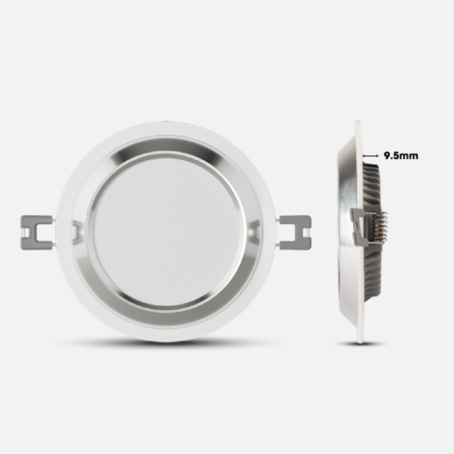 Đèn LED Downlight âm trần 10W lỗ khoét 90mm đổi màu AT60 90/10W Rạng Đông