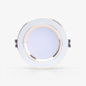 Đèn LED Downlight âm trần 10W viền vàng ánh sáng trắng  AT10 90/10W 6500K (G) Rạng Đông