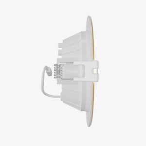  Đèn LED Downlight âm trần 10W viền vàng lỗ khoét 110mm ánh sáng trắng AT56 110/10W 6500K (G) Rạng Đông