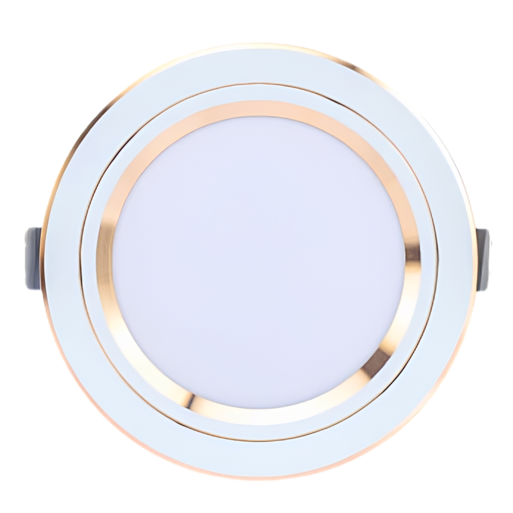 Đèn LED Downlight âm trần 10W viền vàng lỗ khoét 110mm đổi màu AT20 110/10W (G) Rạng Đông