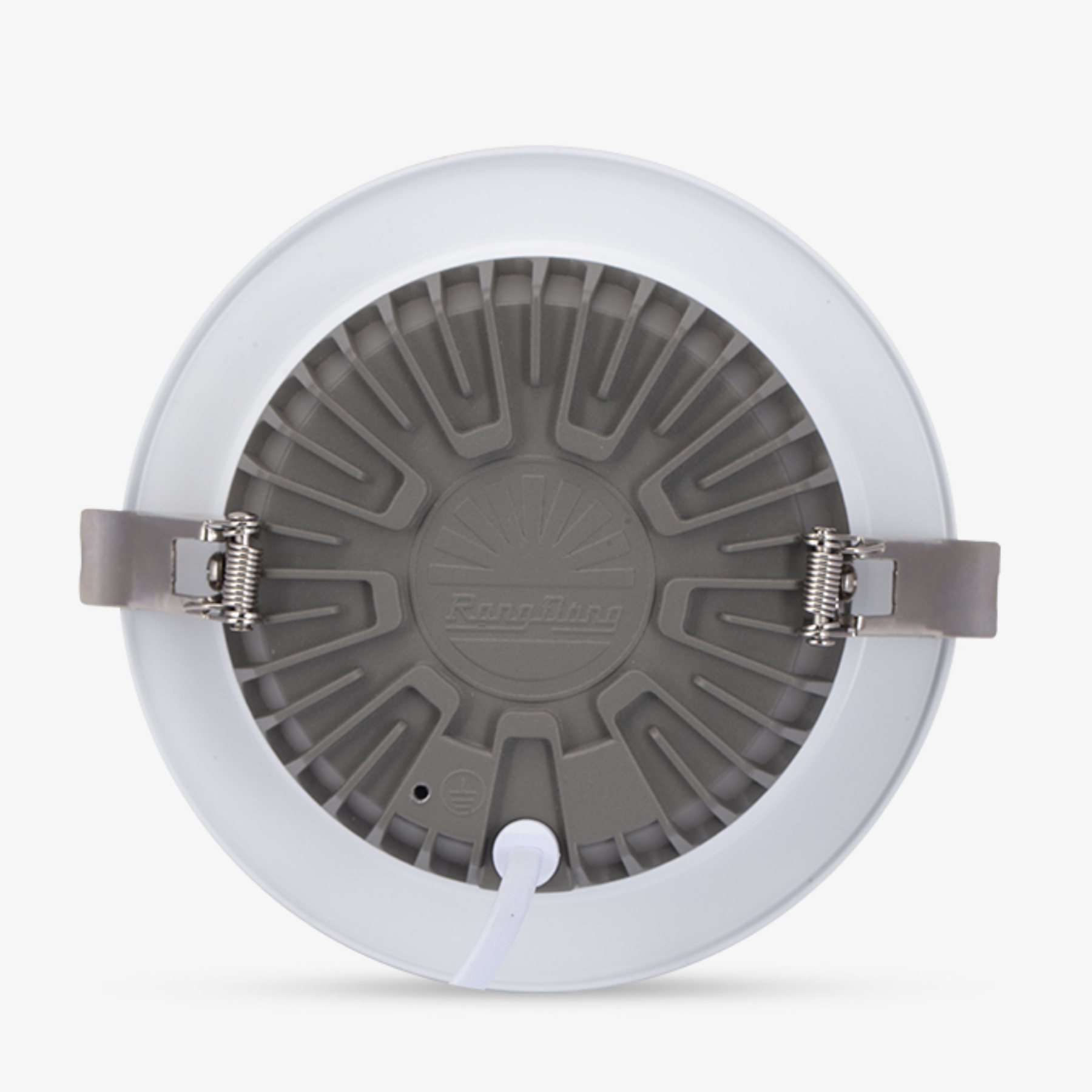 Đèn LED Downlight âm trần 10W viền vàng lỗ khoét 90mm đổi màu AT48 90/10W (G) Rạng Đông