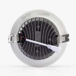 Đèn LED Downlight âm trần 12W lỗ khoét 110mm ánh sáng trắng AT04 110/12W 6500K Rạng Đông