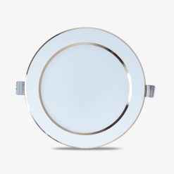 Đèn LED Downlight âm trần 12W viền vàng lỗ khoét 110mm ánh sáng trắng AT58 110/12W 6500K (G) Rạng Đông