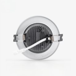 Đèn LED Downlight âm trần 12W viền vàng lỗ khoét 110mm ánh sáng trắng AT60 110/12W 6500K (G) Rạng Đông