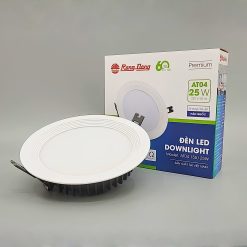 Đèn LED Downlight âm trần 25W lỗ khoét 155mm ánh sáng trắng AT04 155/25W 6500K Rạng Đông