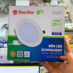 Đèn LED Downlight âm trần 25W lỗ khoét 155mm ánh sáng trắng AT04 155/25W 6500K Rạng Đông