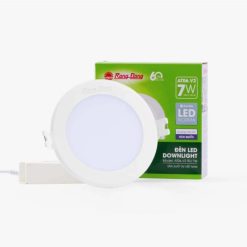 Đèn LED Downlight âm trần 7W ánh sáng trắng AT06.V2 90/7W 6500K Rạng Đông