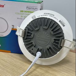 Đèn LED Downlight âm trần 8W lỗ khoét 90mm đổi màu AT28 90/8W Rạng Đông