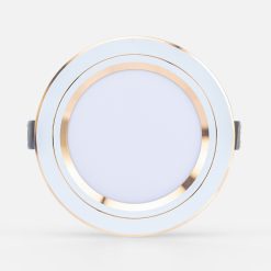 Đèn LED Downlight âm trần 8W viền vàng đổi màu AT46 90/8W (G) Rạng Đông