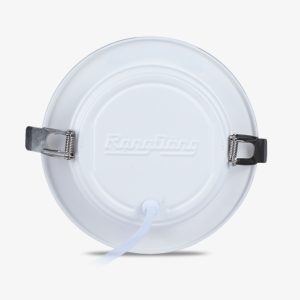 Đèn LED Downlight âm trần 8W viền vàng lỗ khoét 90mm ánh sáng trắng AT58 90/8W 6500K (G) Rạng Đông