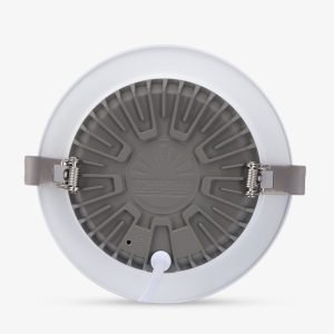 Đèn LED Downlight âm trần 8W viền vàng lỗ khoét 90mm đổi màu AT48 90/8W (G) Rạng Đông