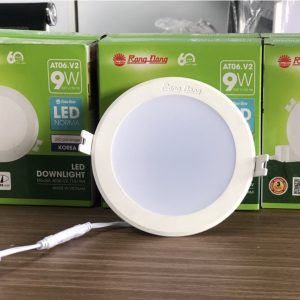 Đèn LED Downlight âm trần 9W ánh sáng trắng AT06.V2 110/9W 6500K Rạng Đông