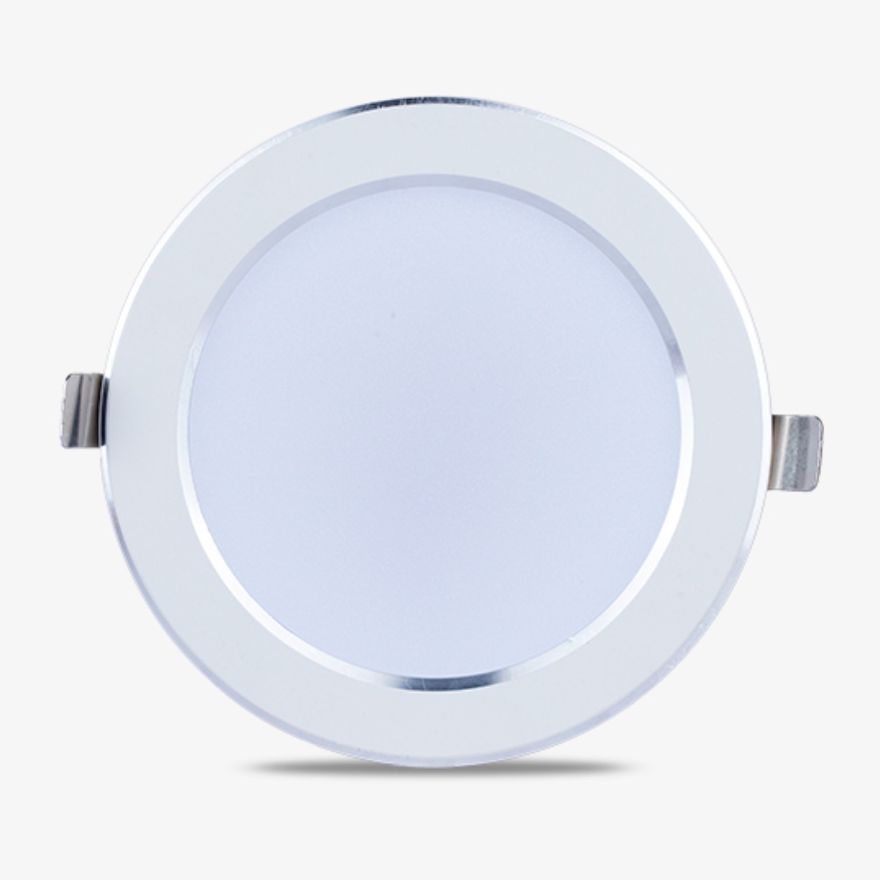 Đèn LED Downlight âm trần điều khiển remote 12W viền vàng đổi màu AT58.RM 110/12W (G) Rạng Đông