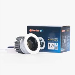 Đèn LED Downlight âm trần xoay góc 7W ánh sáng trung tính AT22 60/7W 4000K Rạng Đông