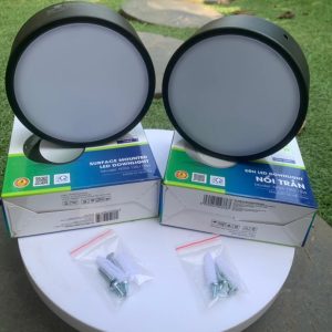 Đèn LED Downlight nổi trần 12W màu đen đổi màu NT03 120/12W (Đen) Rạng Đông