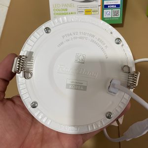 Đèn LED Panel âm trần 10W lỗ khoét 110mm đổi màu PT04.V2 110/10W Rạng Đông