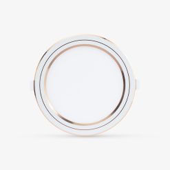 Đèn LED Panel âm trần 10W lỗ khoét 110mm viền vàng đổi màu PT05 110/10W (G) Rạng Đông