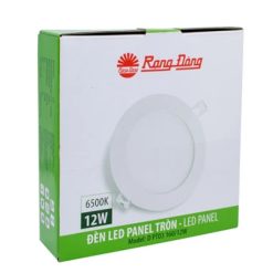 Đèn LED Panel âm trần 12W ánh sáng trắng PT03 160/12W 6500K Rạng Đông