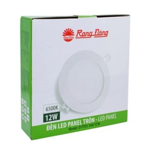 Đèn LED Panel âm trần 12W ánh sáng trắng PT03 160/12W 6500K Rạng Đông