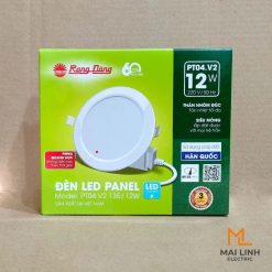 Đèn LED Panel âm trần 12W lỗ khoét 135mm đổi màu PT04.V2 135/12W Rạng Đông
