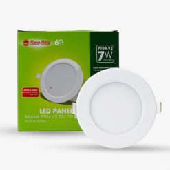 Đèn LED Panel âm trần 7W lỗ khoét 90mm ánh sáng trắng PT04.V2 90/7W 6500K Rạng Đông