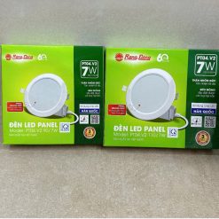 Đèn LED Panel âm trần 7W lỗ khoét 90mm ánh sáng trung tính PT04.V2 90/7W 4000K Rạng Đông