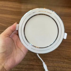 Đèn LED Panel âm trần 8W lỗ khoét 90mm đổi màu PT05 90/8W Rạng Đông