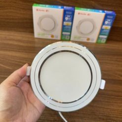 Đèn LED Panel âm trần 9W lỗ khoét 135mm ánh sáng trắng PT05 135/9W 6500K Rạng Đông