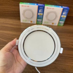 Đèn LED Panel âm trần 9W lỗ khoét 135mm ánh sáng trắng PT05 135/9W 6500K Rạng Đông