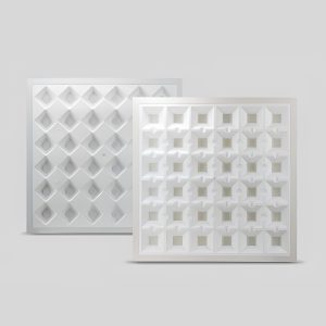 Đèn LED Panel chống chói tản nhiệt vuông 50W ánh sáng trắng P06.UGR19.T 600x600/50W 6500K Rạng Đông