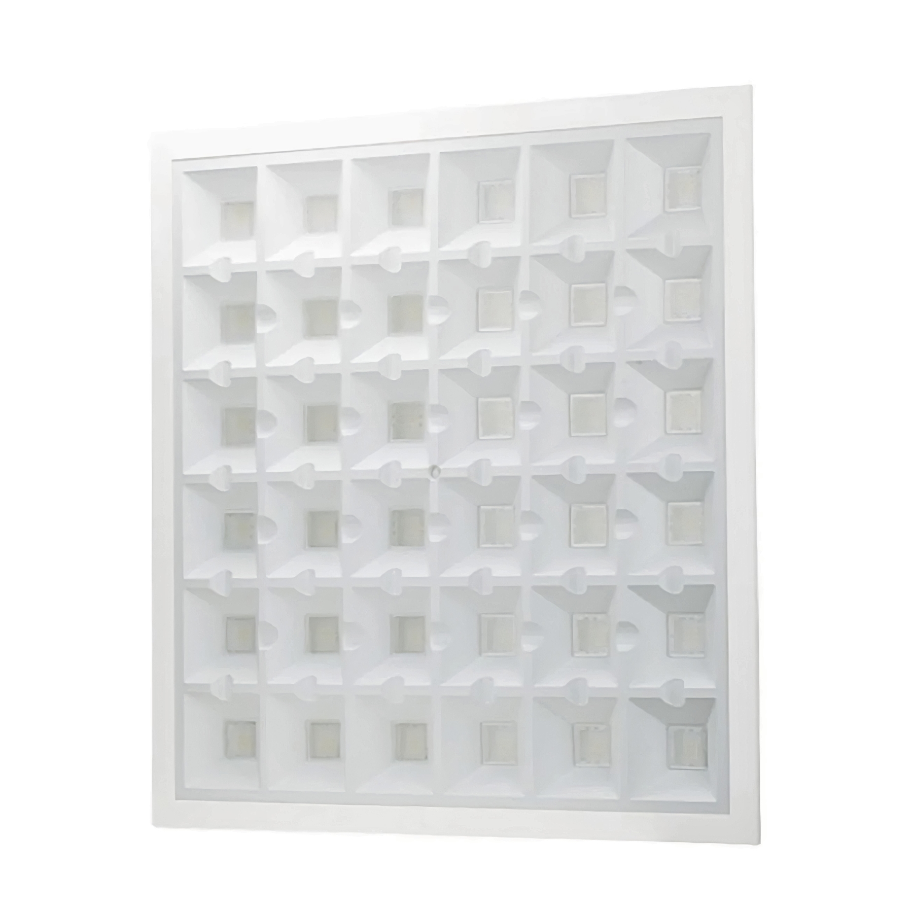 Đèn LED Panel chống chói tản nhiệt vuông 50W ánh sáng trắng P06.UGR19.V 600x600/50W 6500K Rạng Đông