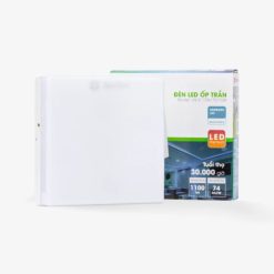 Đèn LED ốp trần đế nhôm vuông 15W ánh sáng trắng LN12 170x170/15W 6500K Rạng Đông