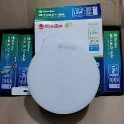 Đèn LED ốp trần đế nhựa 12W ánh sáng trắng LN12N 170/12W 6500K Rạng Đông