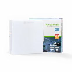Đèn LED ốp trần đổi màu 15W đế nhôm hình vuông LN12 170x170/15W Rạng Đông