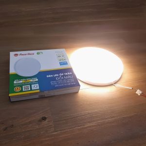 Đèn LED ốp trần đổi màu 30W đế nhôm LN12 300/30W Rạng Đông