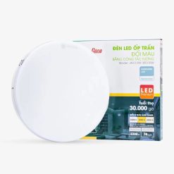 Đèn LED ốp trần đổi màu 30W đế nhôm LN12 300/30W Rạng Đông