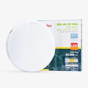 Đèn LED ốp trần đổi màu 30W đế nhôm LN12 300/30W Rạng Đông