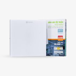 Đèn LED ốp trần đổi màu 30W đế nhôm hình vuông LN12 300x300/30W Rạng Đông