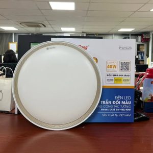 Đèn LED ốp trần đổi màu 40W nhựa LN28 400/40W Rạng Đông