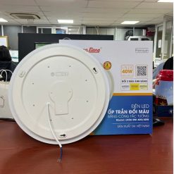 Đèn LED ốp trần đổi màu 40W nhựa LN28 400/40W Rạng Đông