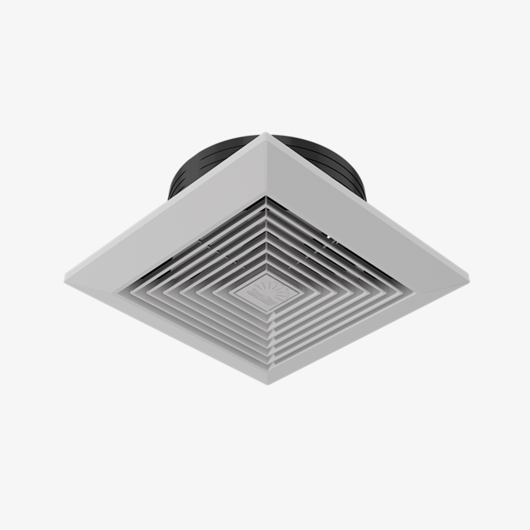 Quạt hút âm trần cổ đứng QHAT01.CĐ 200x200 Rạng Đông