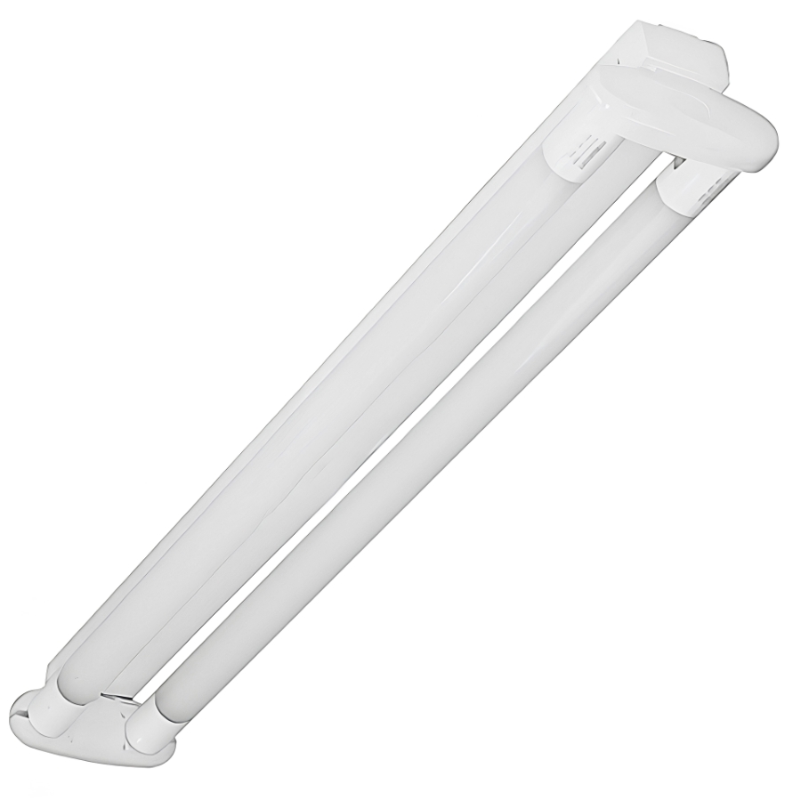 Bộ đèn led tuýp nhôm T8 2x10W 0.6m ánh sáng vàng MLT-210V MPE