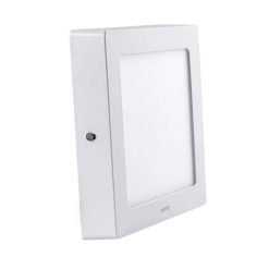 Đèn LED Panel ốp nổi nhôm mặt vuông 12W ánh sáng vàng SSPL-12V MPE