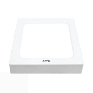 Đèn LED Panel ốp nổi nhôm mặt vuông 18W ánh sáng vàng SSPL-18V MPE